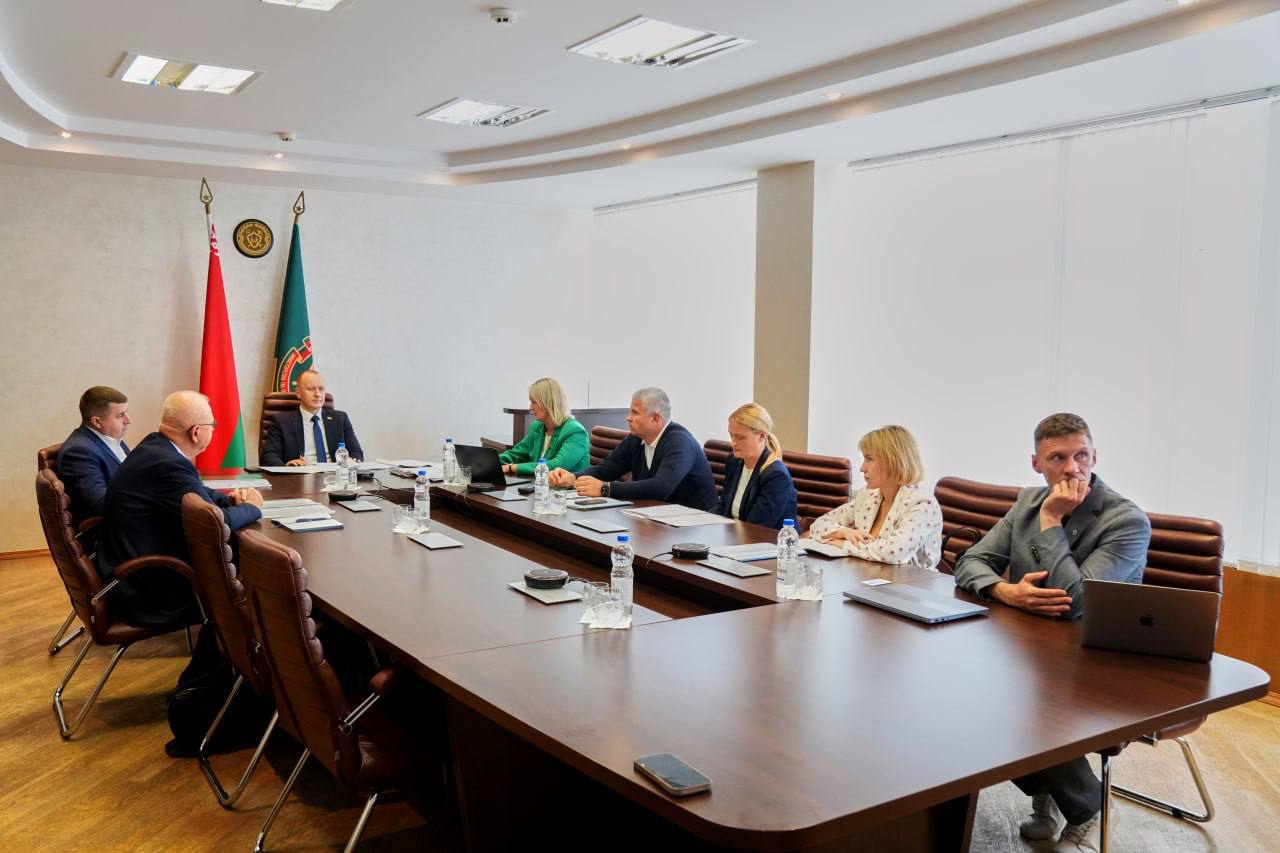 Заседание Попечительского совета ОО «Белорусская федерация плавания» в Министерстве по налогам и сборам